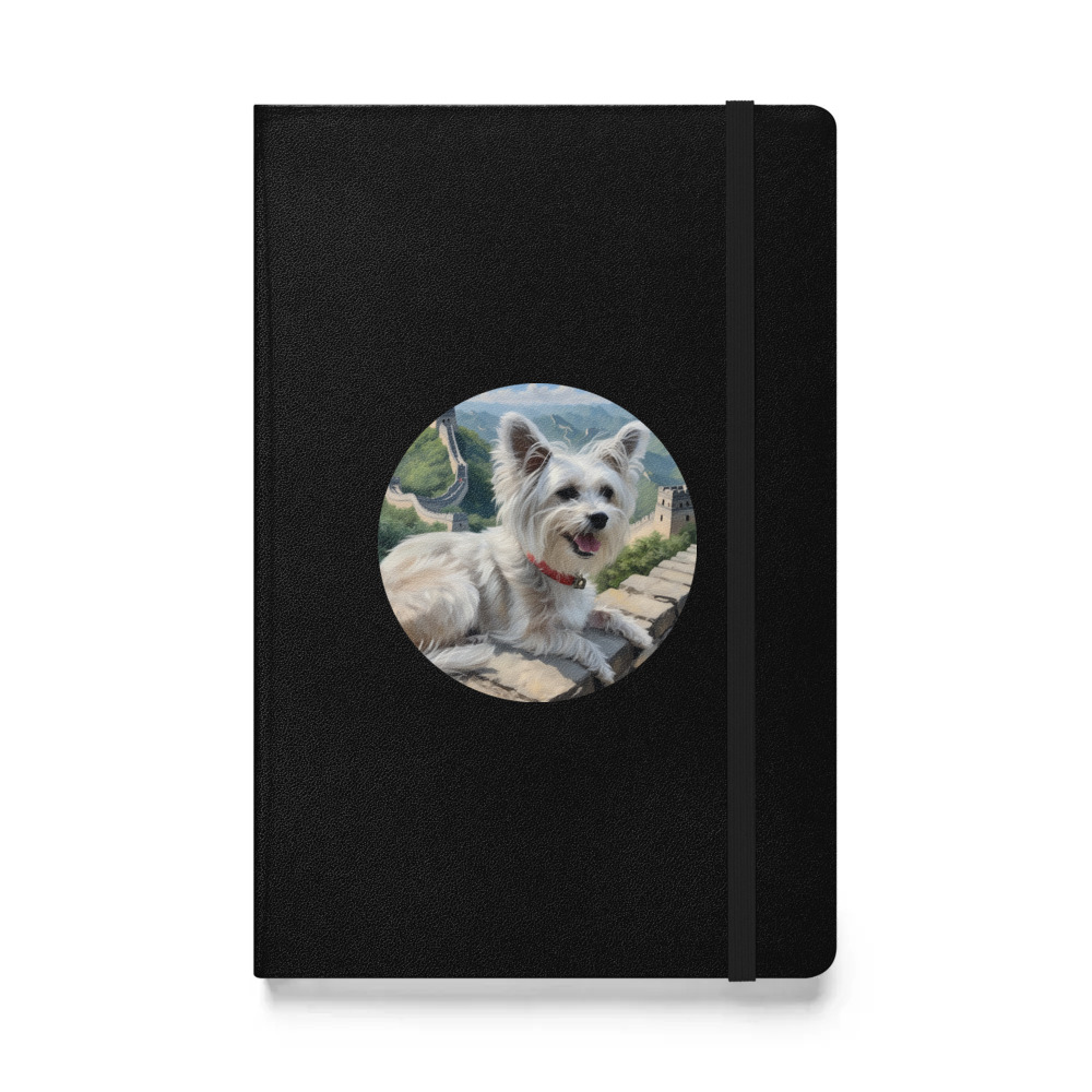 PugMug Custom Leo Hardcover Bound Notebook