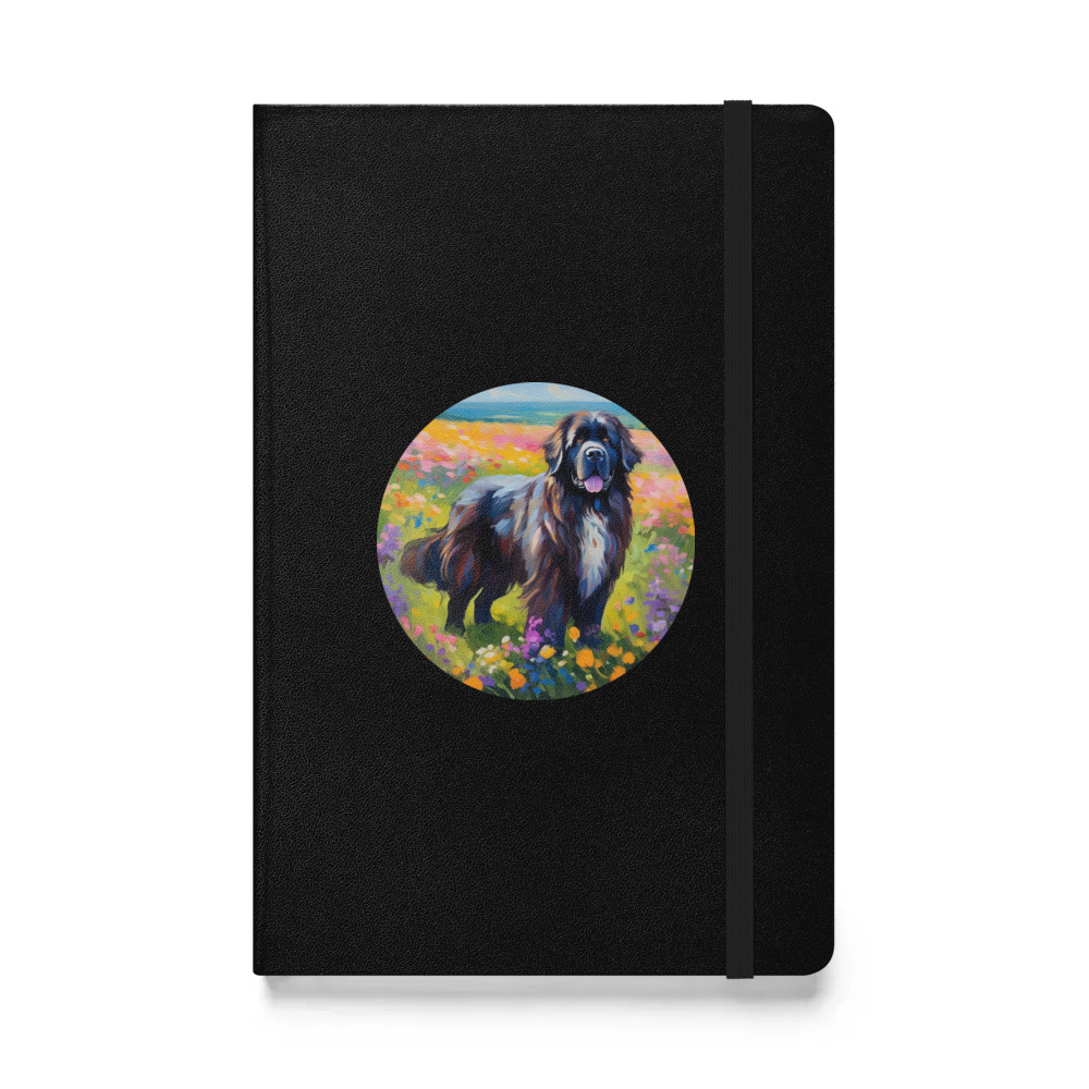 PugMug Custom Newfoundland Hardcover Bound Notebook