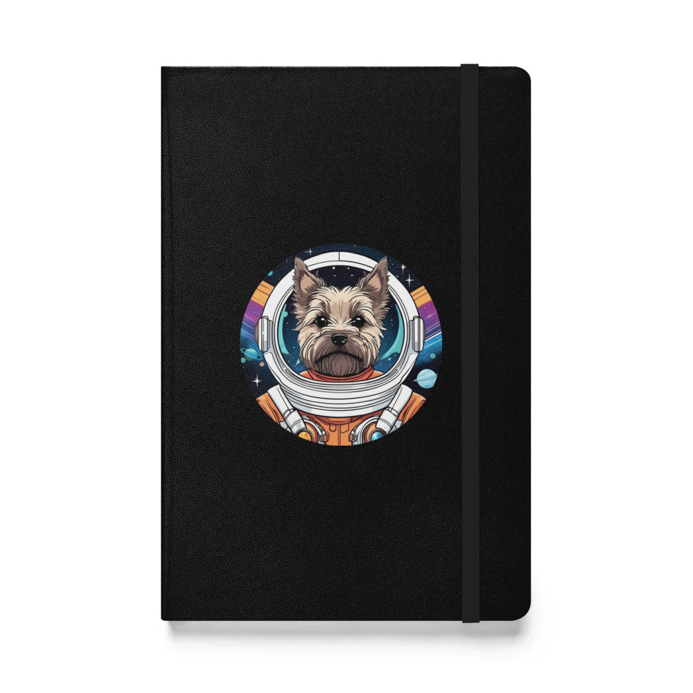 PugMug Custom Cairn Terrier Hardcover Bound Notebook