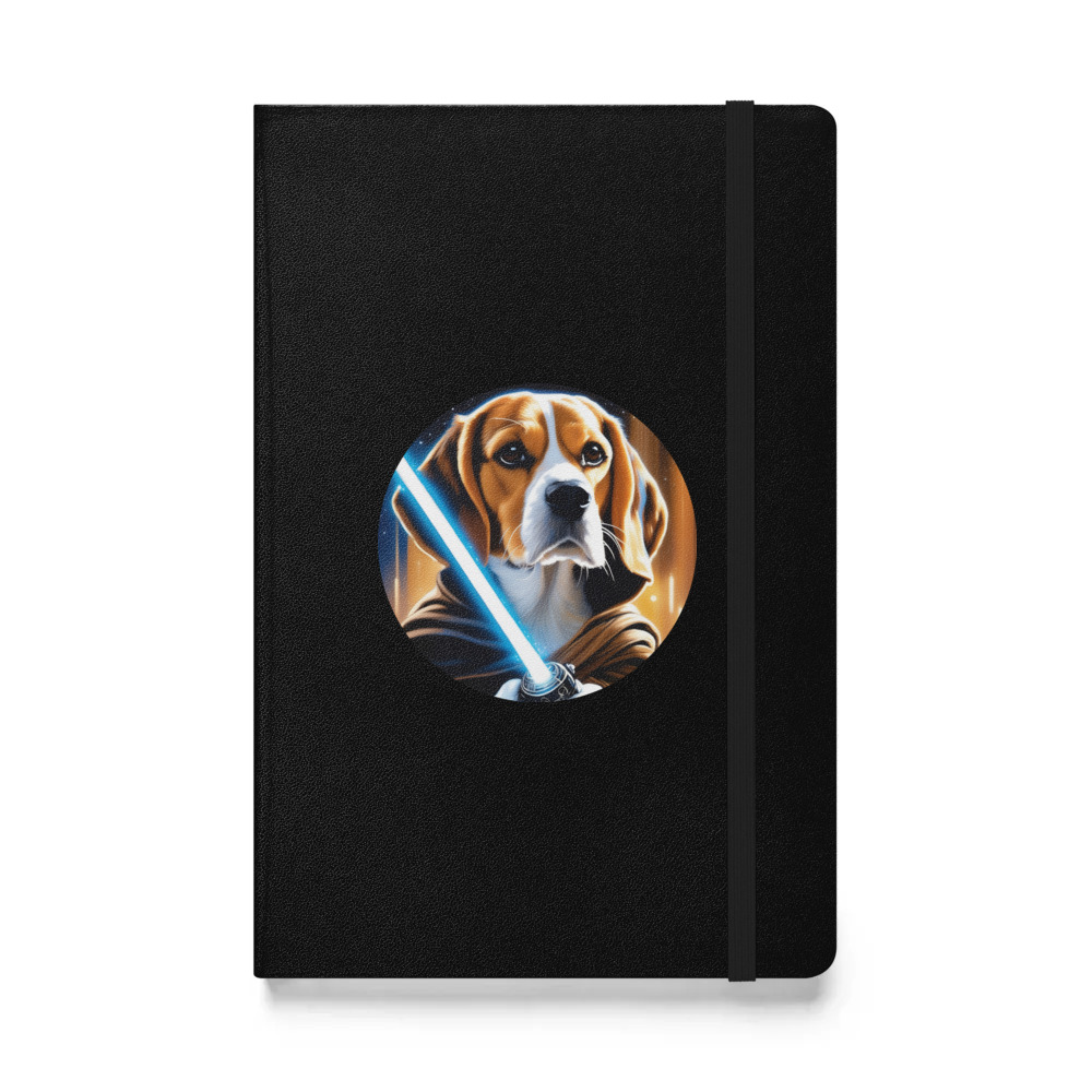 PugMug Custom Beagle Hardcover Bound Notebook