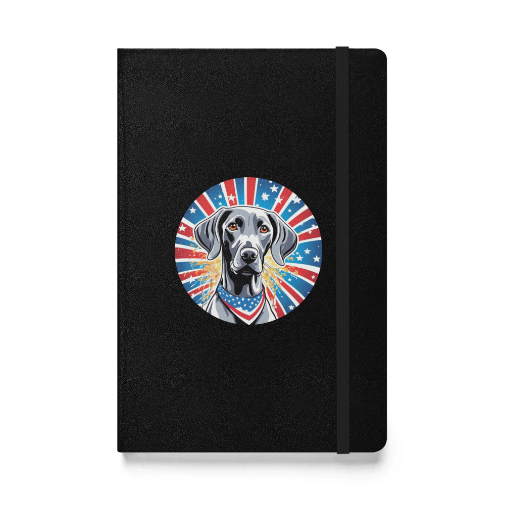 PugMug Custom Pet Hardcover Bound Notebook