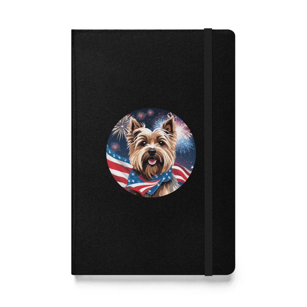 PugMug Custom Cairn Terrier Hardcover Bound Notebook