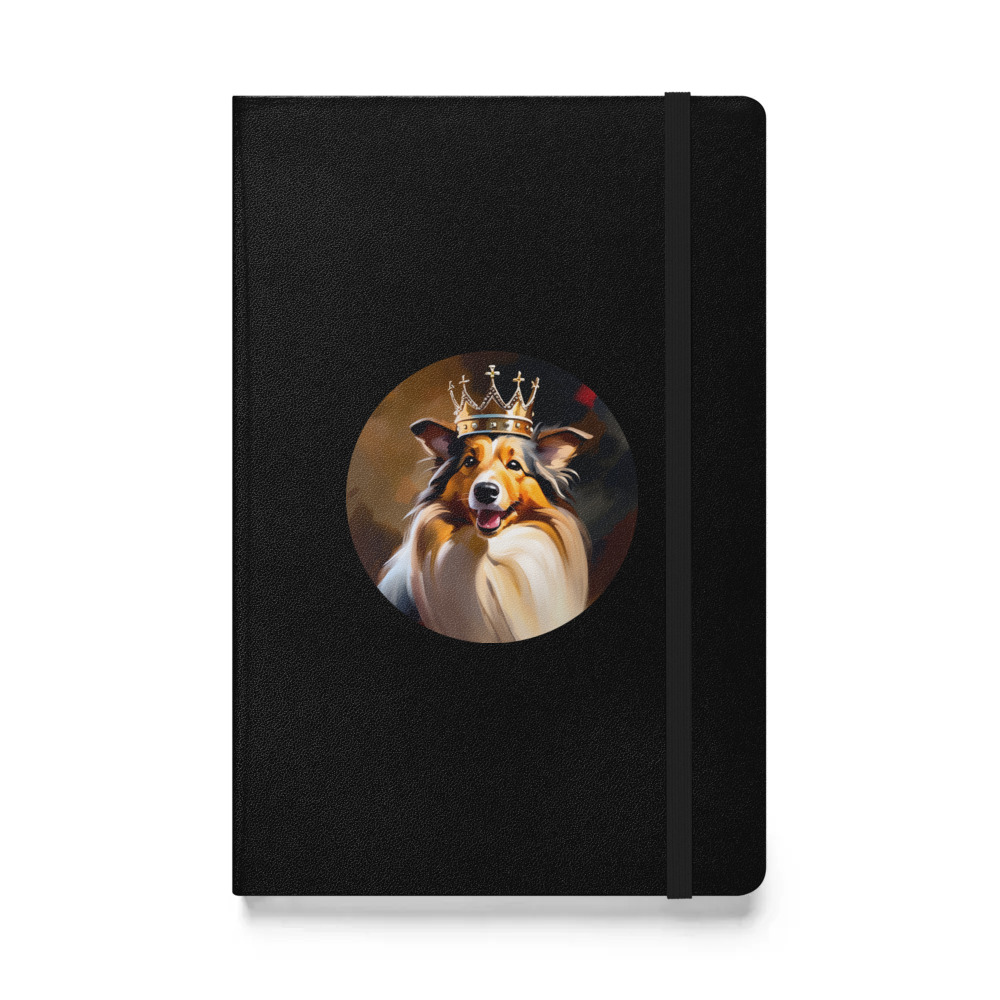 PugMug Custom Shetland Sheepdog Hardcover Bound Notebook