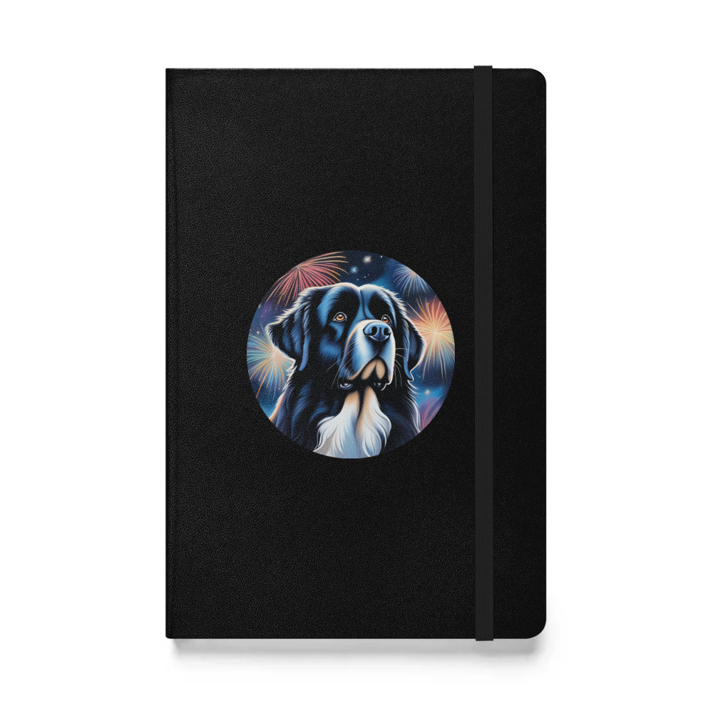 PugMug Custom Newfoundland Hardcover Bound Notebook