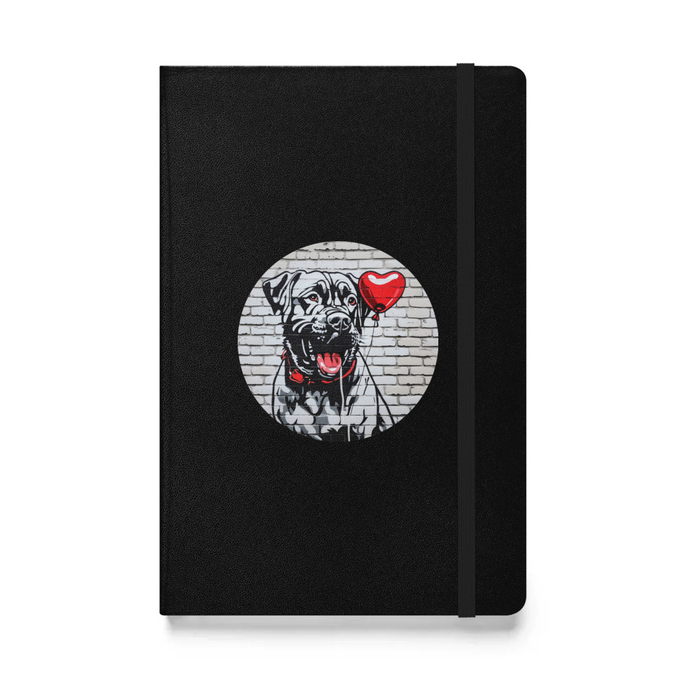 PugMug Custom Mastiff Hardcover Bound Notebook