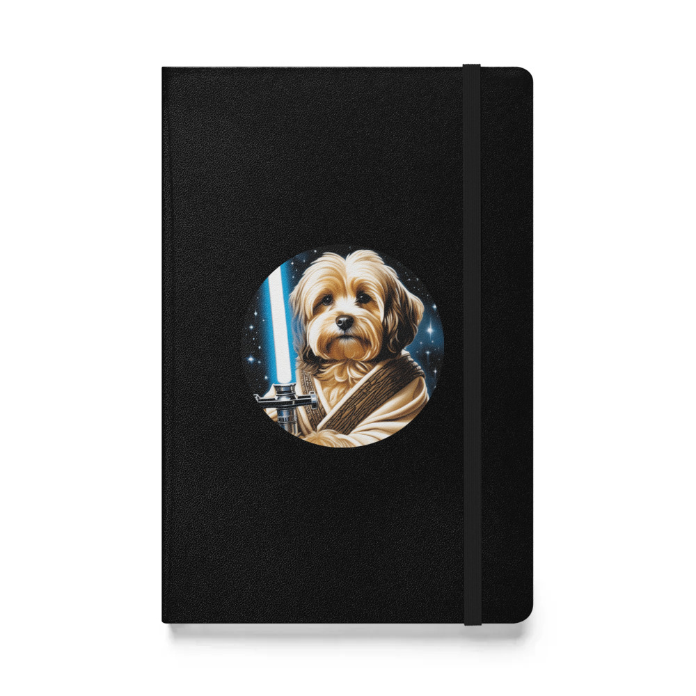 PugMug Custom Tan Havanese Dog Hardcover Bound Notebook