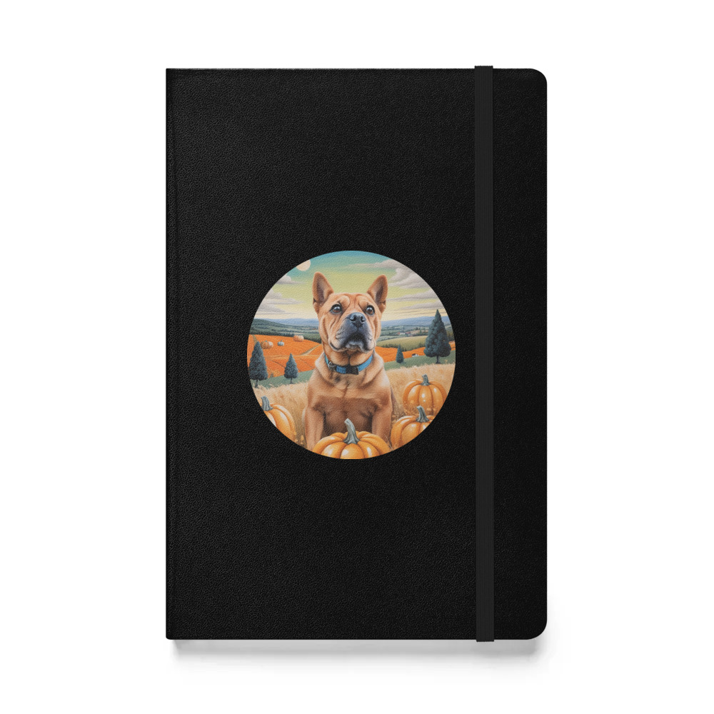 PugMug Custom Halina Hardcover Bound Notebook