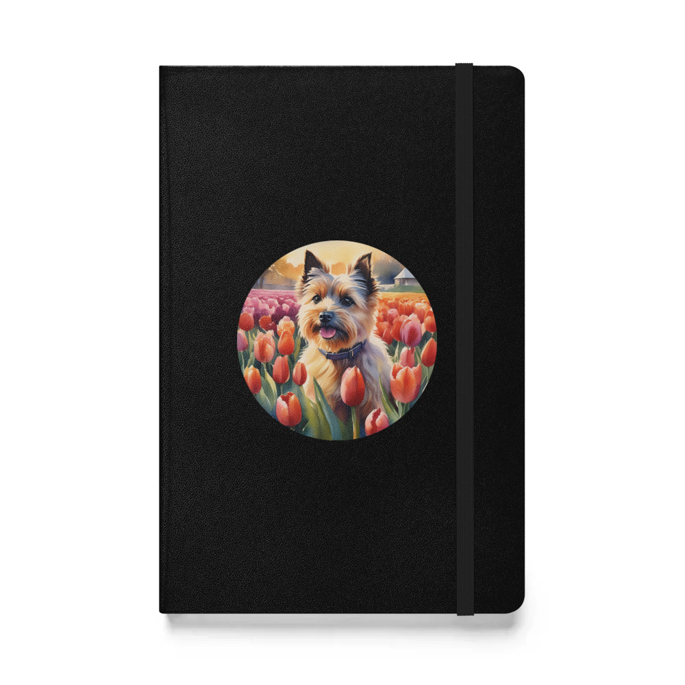 PugMug Custom Cairn Terrier Hardcover Bound Notebook