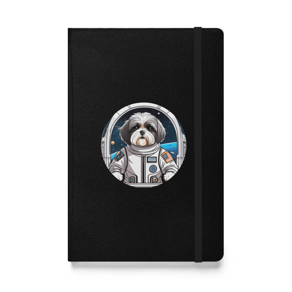 PugMug Custom Shih Tzu Hardcover Bound Notebook