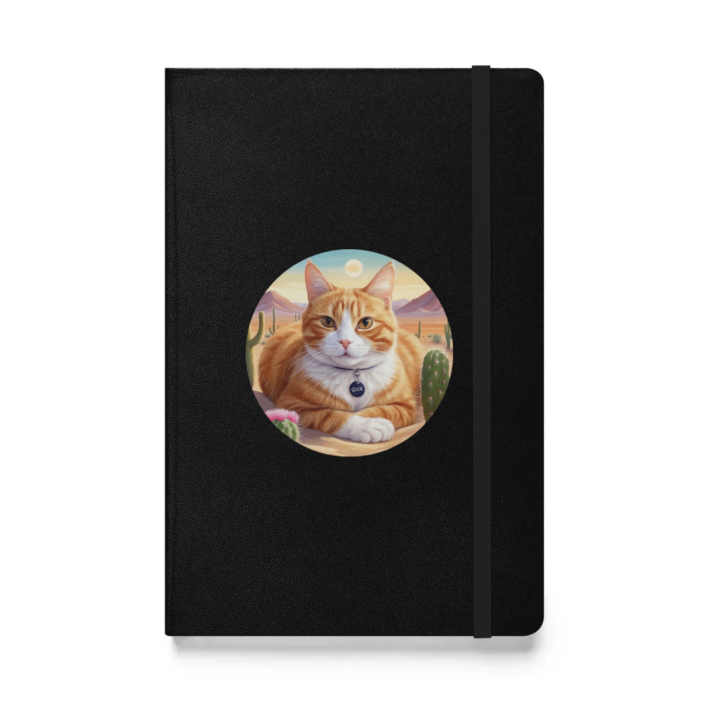 PugMug Custom Jack Jack Hardcover Bound Notebook