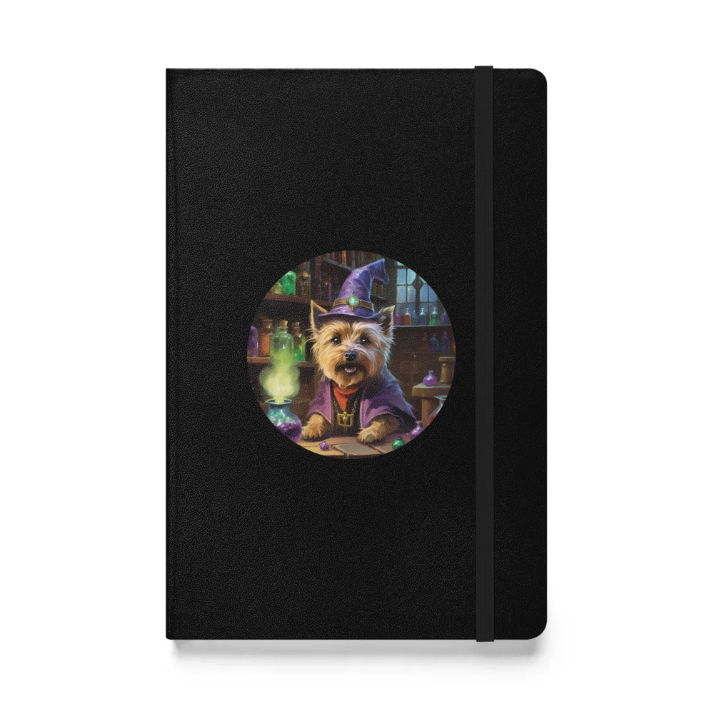 PugMug Custom Cairn Terrier Hardcover Bound Notebook
