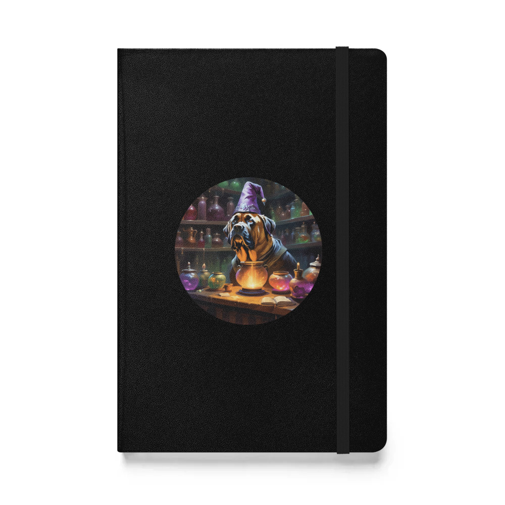 PugMug Custom Mastiff Hardcover Bound Notebook