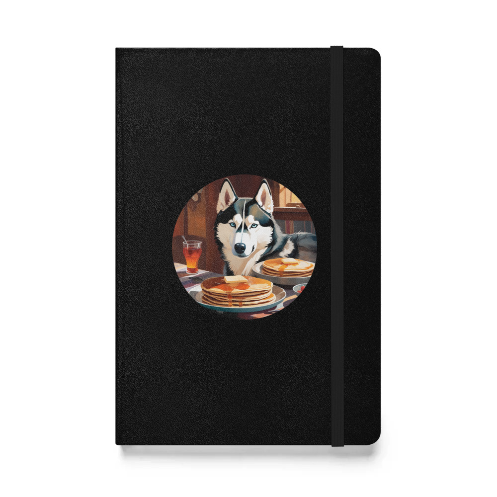 PugMug Custom Siberian Husky Hardcover Bound Notebook