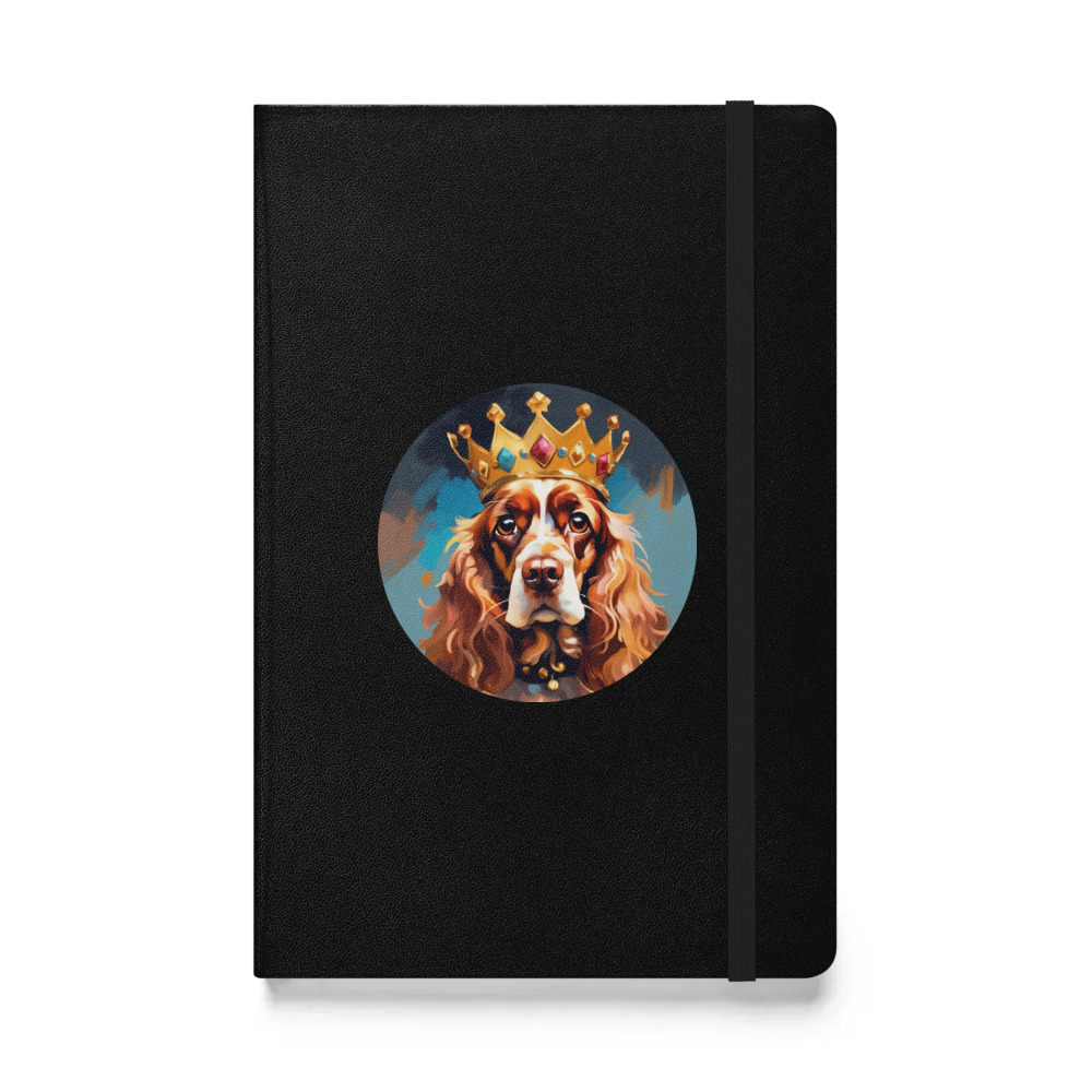 PugMug Custom Cocker Spaniel Hardcover Bound Notebook