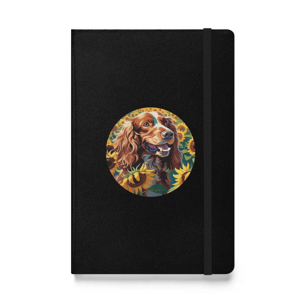 PugMug Custom Cocker Spaniel Hardcover Bound Notebook