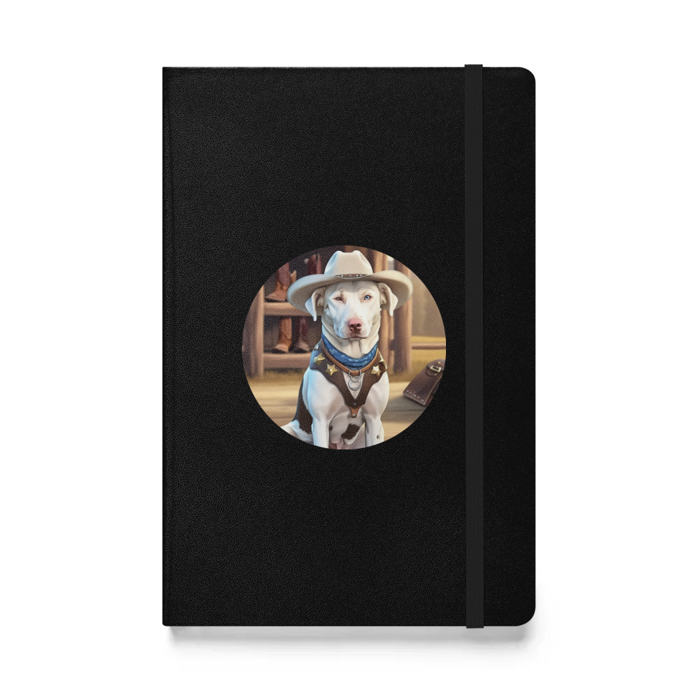 PugMug Custom Penny Hardcover Bound Notebook