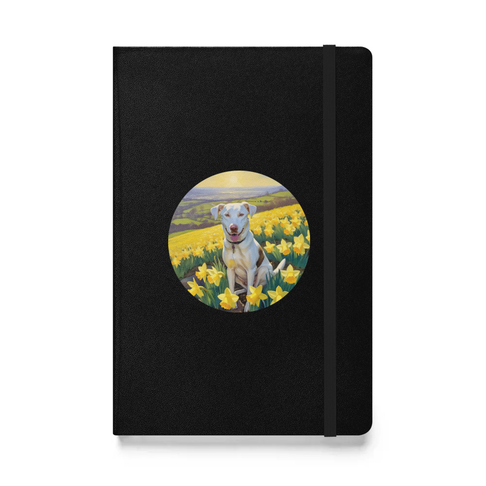 PugMug Custom Penny Hardcover Bound Notebook