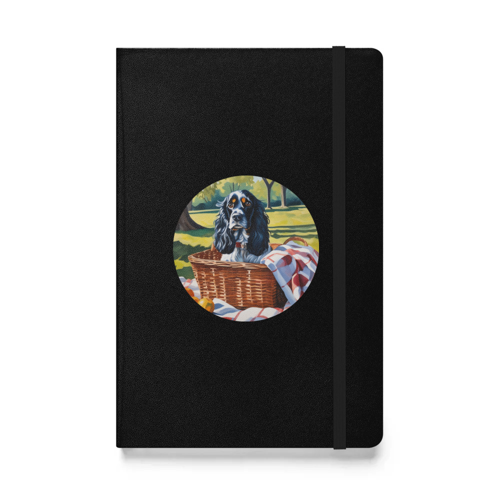 PugMug Custom English Cocker Spaniel Hardcover Bound Notebook