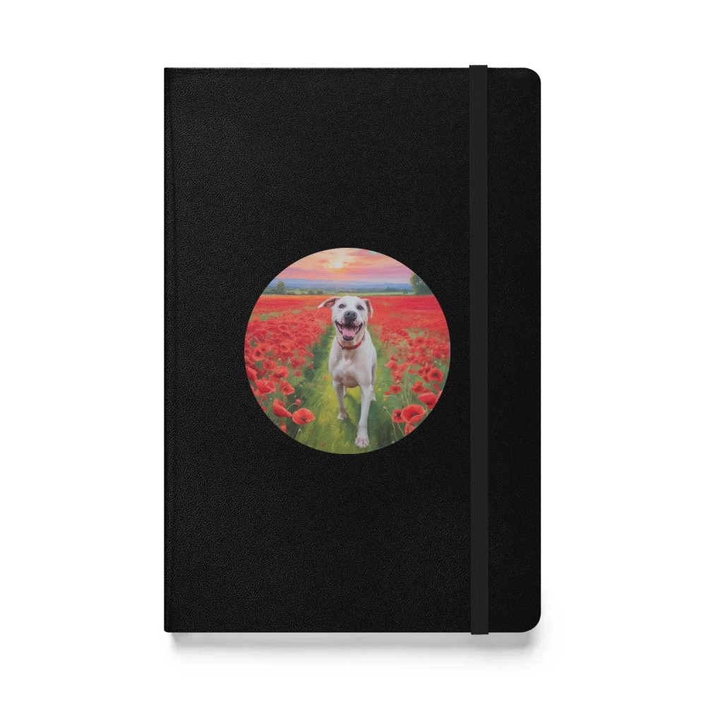 PugMug Custom Melody Hardcover Bound Notebook