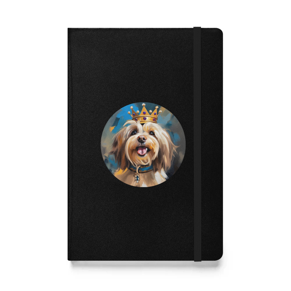 PugMug Custom Tan Havanese Dog Hardcover Bound Notebook