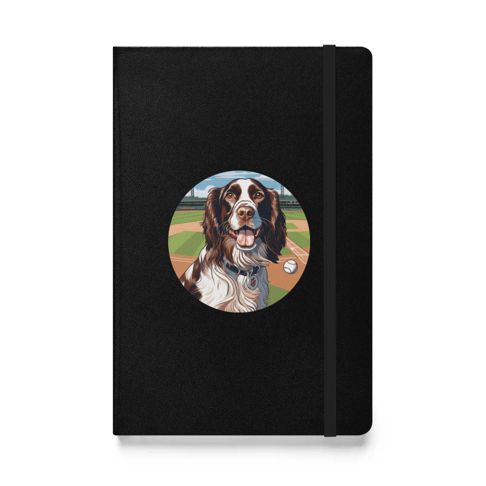 PugMug Custom English Springer Spaniel Hardcover Bound Notebook