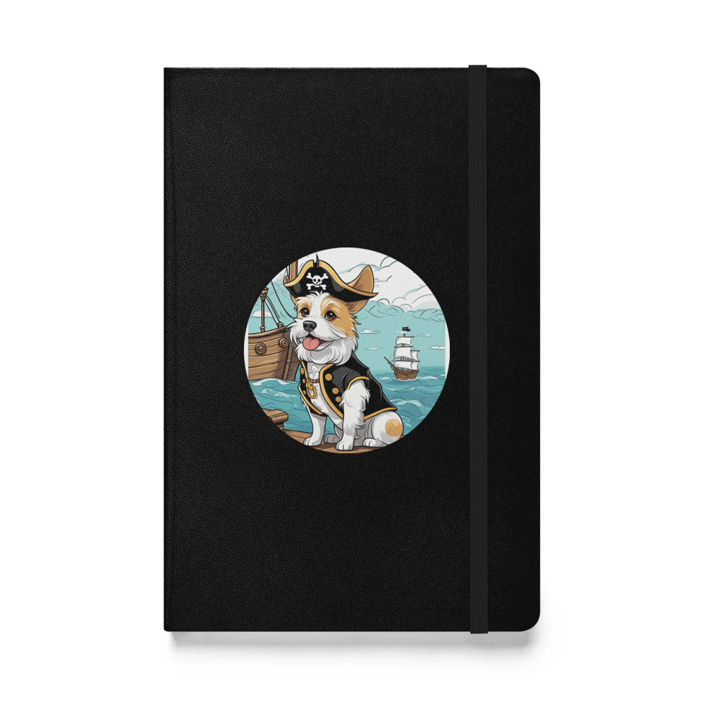 PugMug Custom Luna Hardcover Bound Notebook