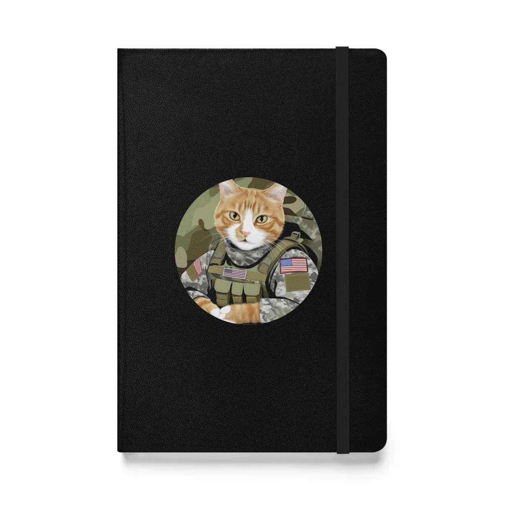 PugMug Custom Jack Jack Hardcover Bound Notebook