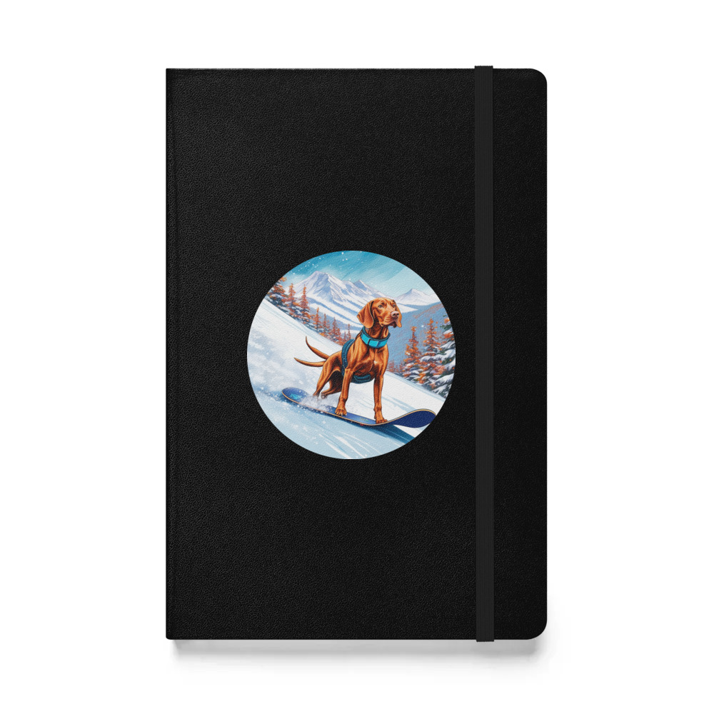 PugMug Custom Vizsla Hardcover Bound Notebook