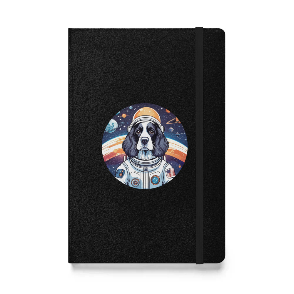 PugMug Custom English Cocker Spaniel Hardcover Bound Notebook