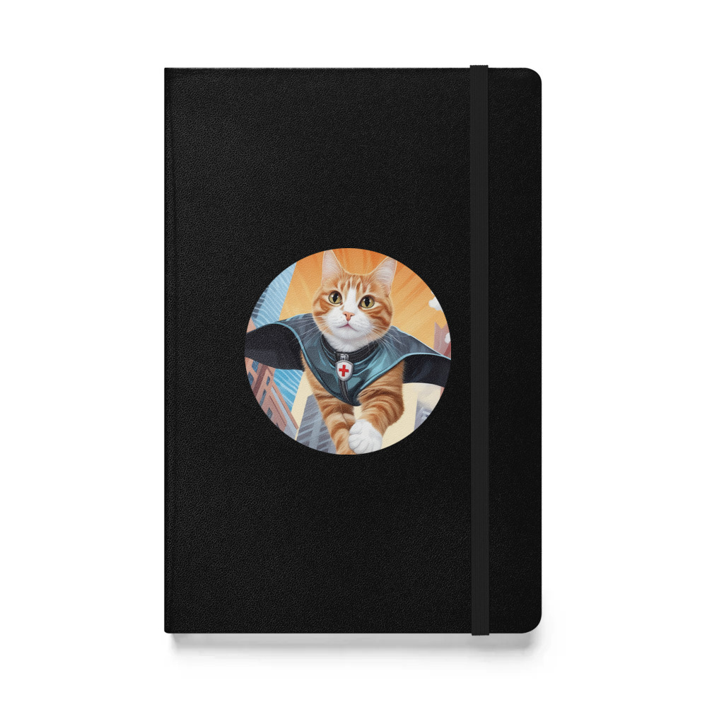 PugMug Custom Jack Jack Hardcover Bound Notebook