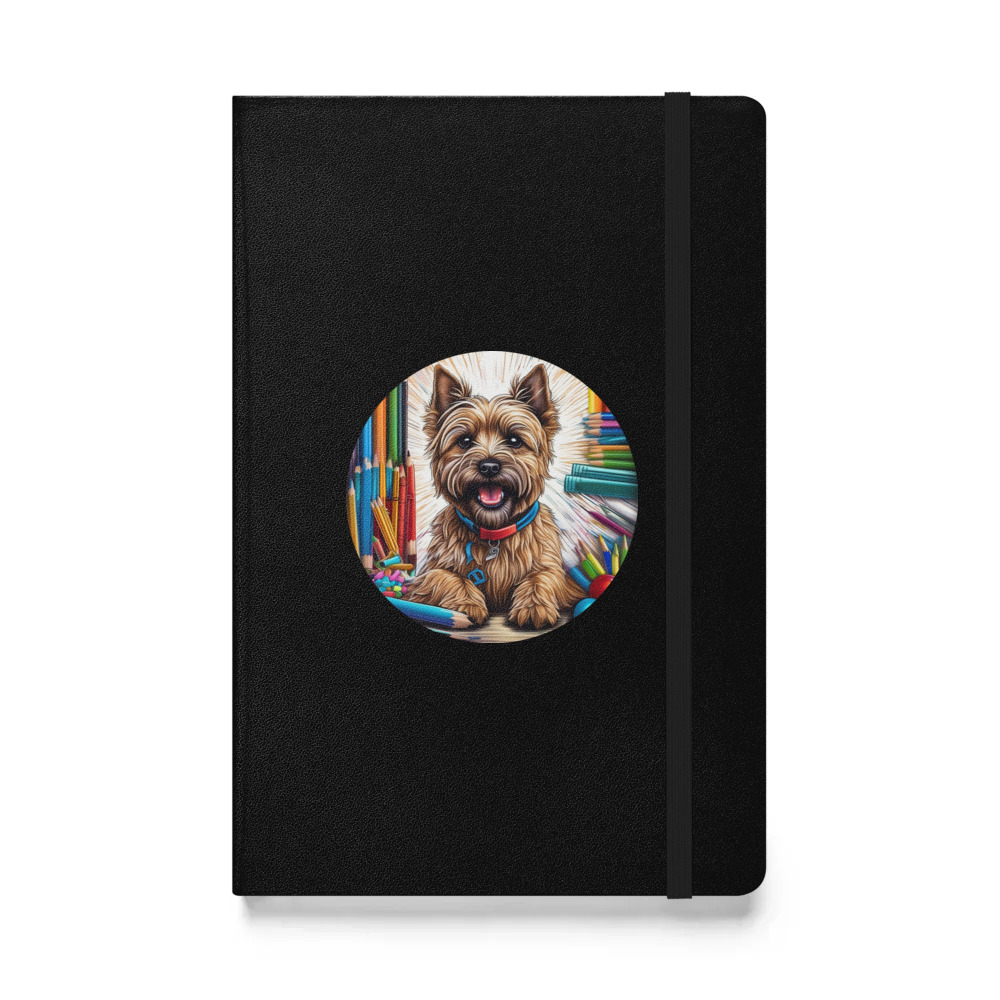 PugMug Custom Cairn Terrier Hardcover Bound Notebook