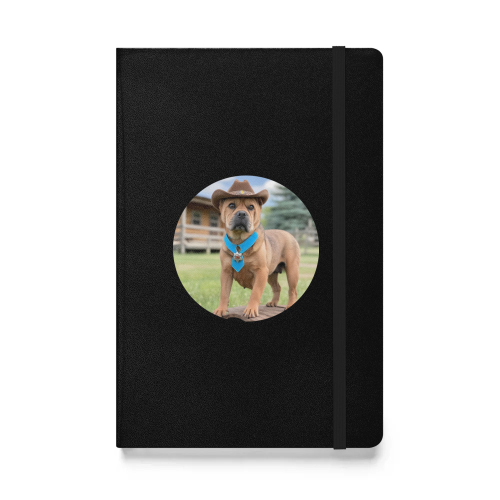 PugMug Custom Halina Hardcover Bound Notebook