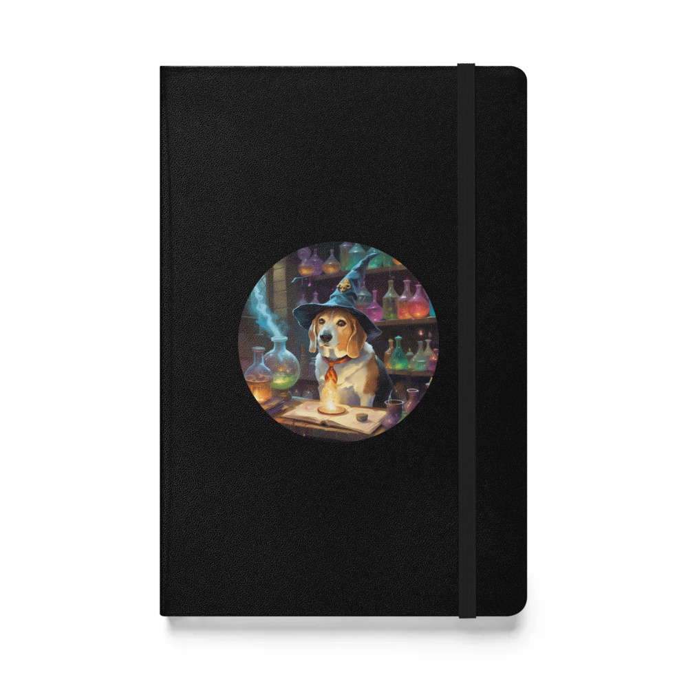 PugMug Custom Munchkin Hardcover Bound Notebook