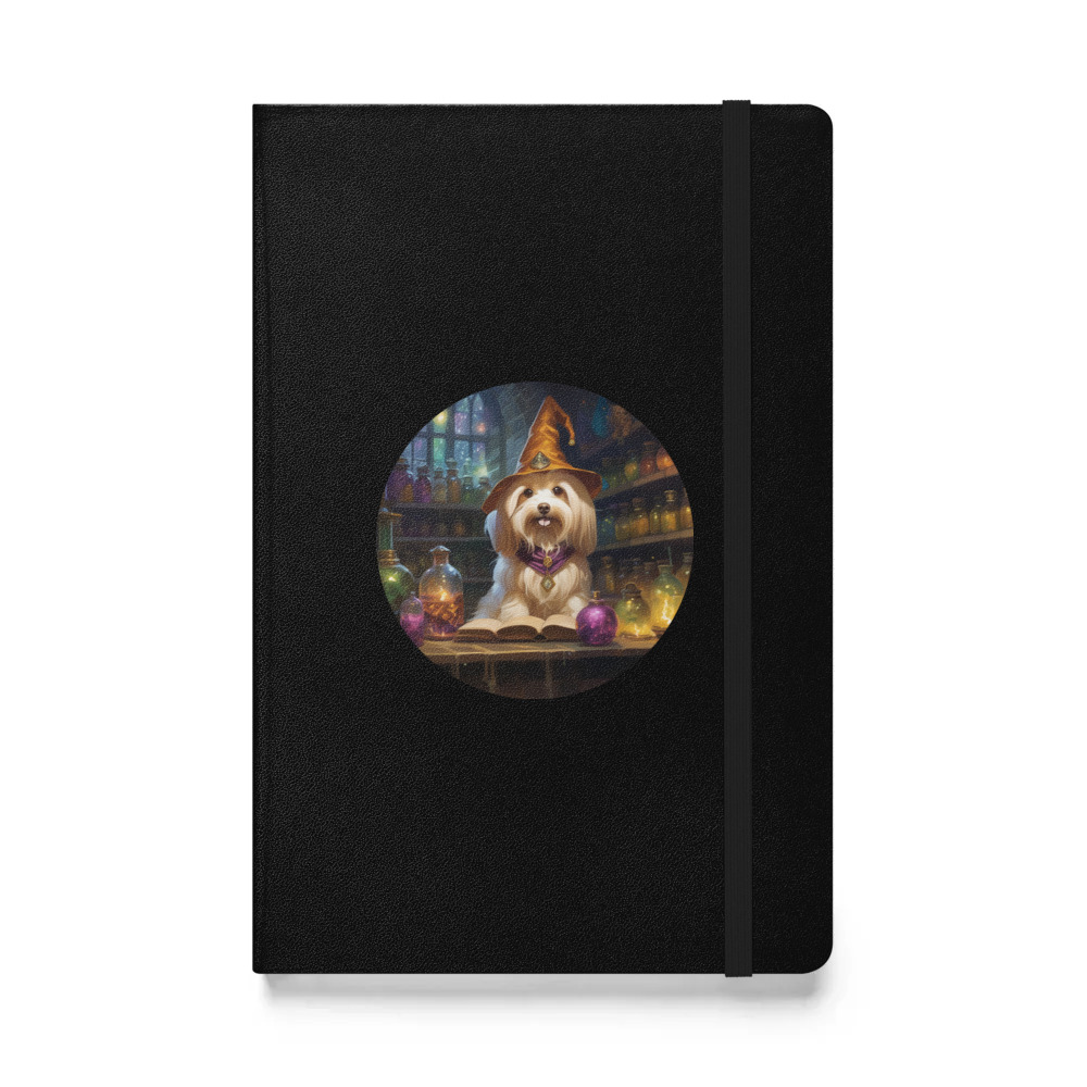 PugMug Custom Tan Havanese Dog Hardcover Bound Notebook