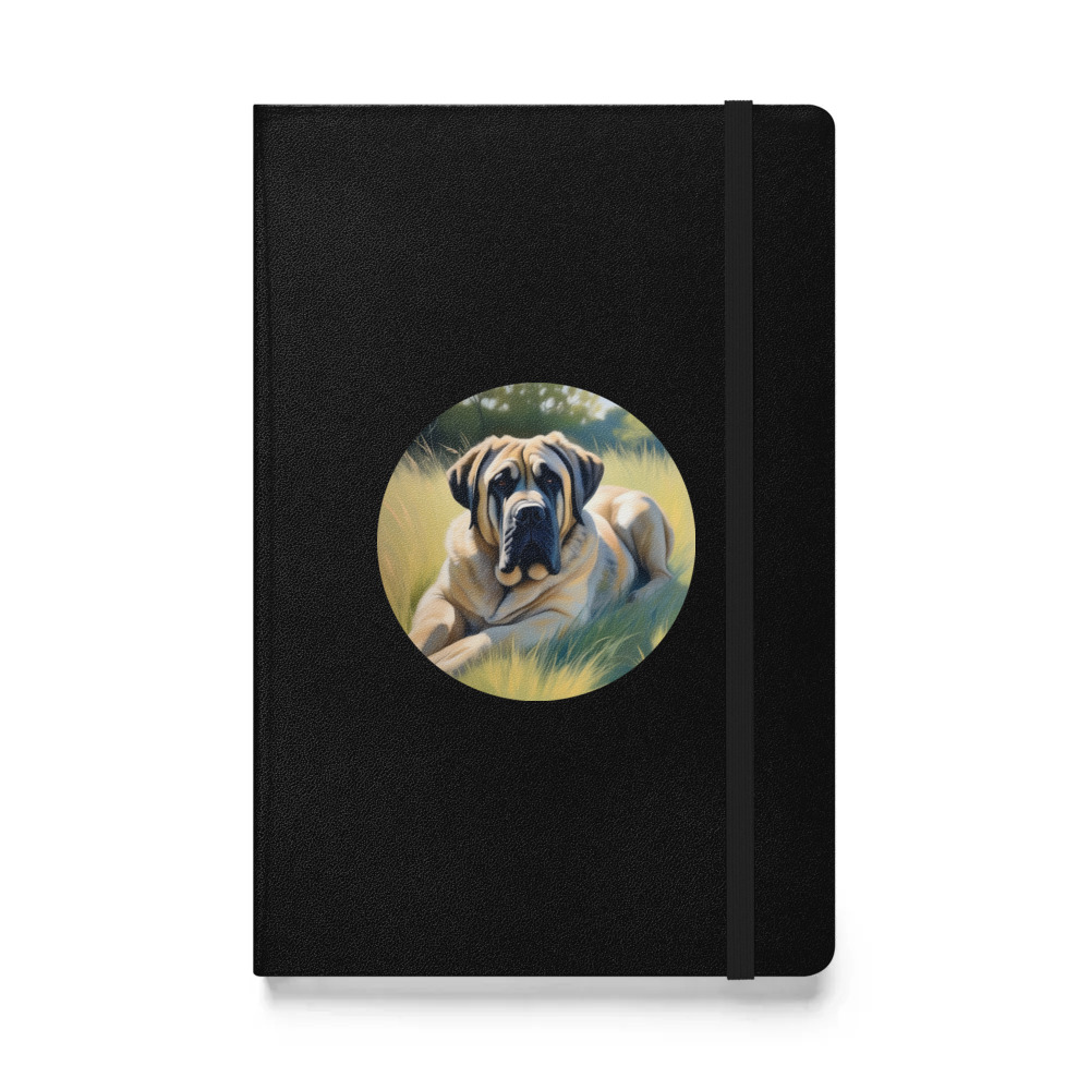 PugMug Custom Mastiff Hardcover Bound Notebook