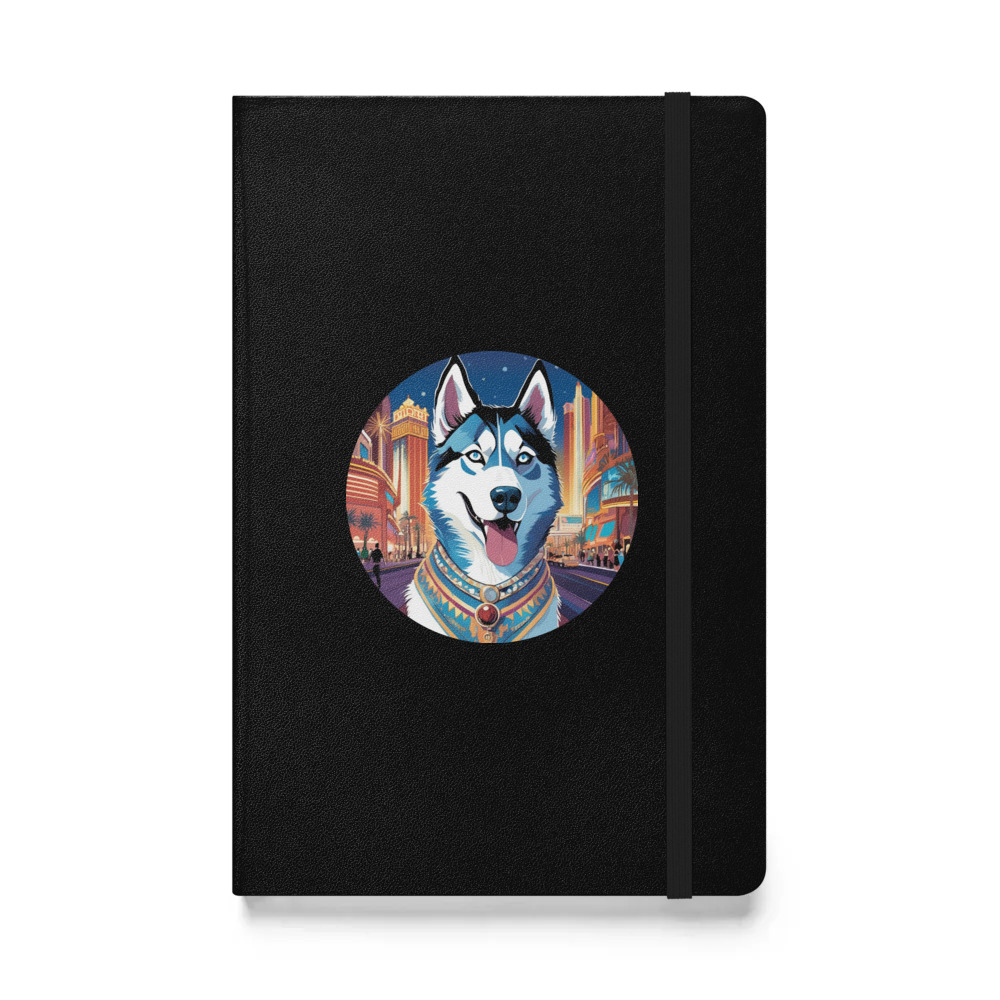PugMug Custom Siberian Husky Hardcover Bound Notebook