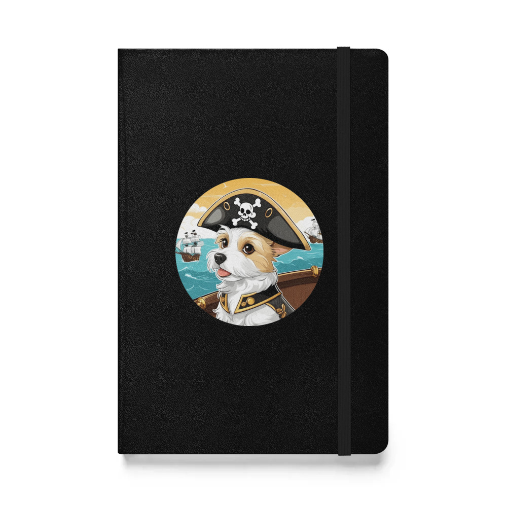 PugMug Custom Luna Hardcover Bound Notebook