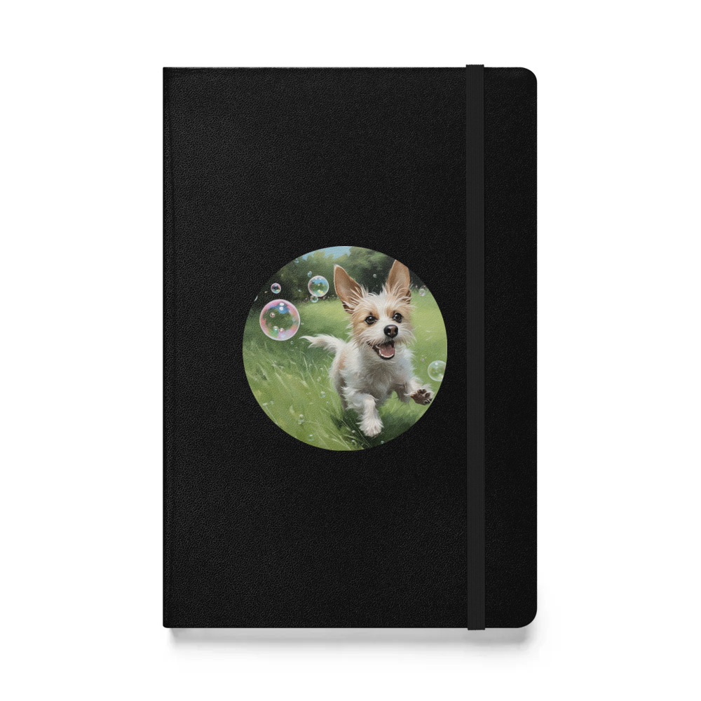 PugMug Custom Luna Hardcover Bound Notebook