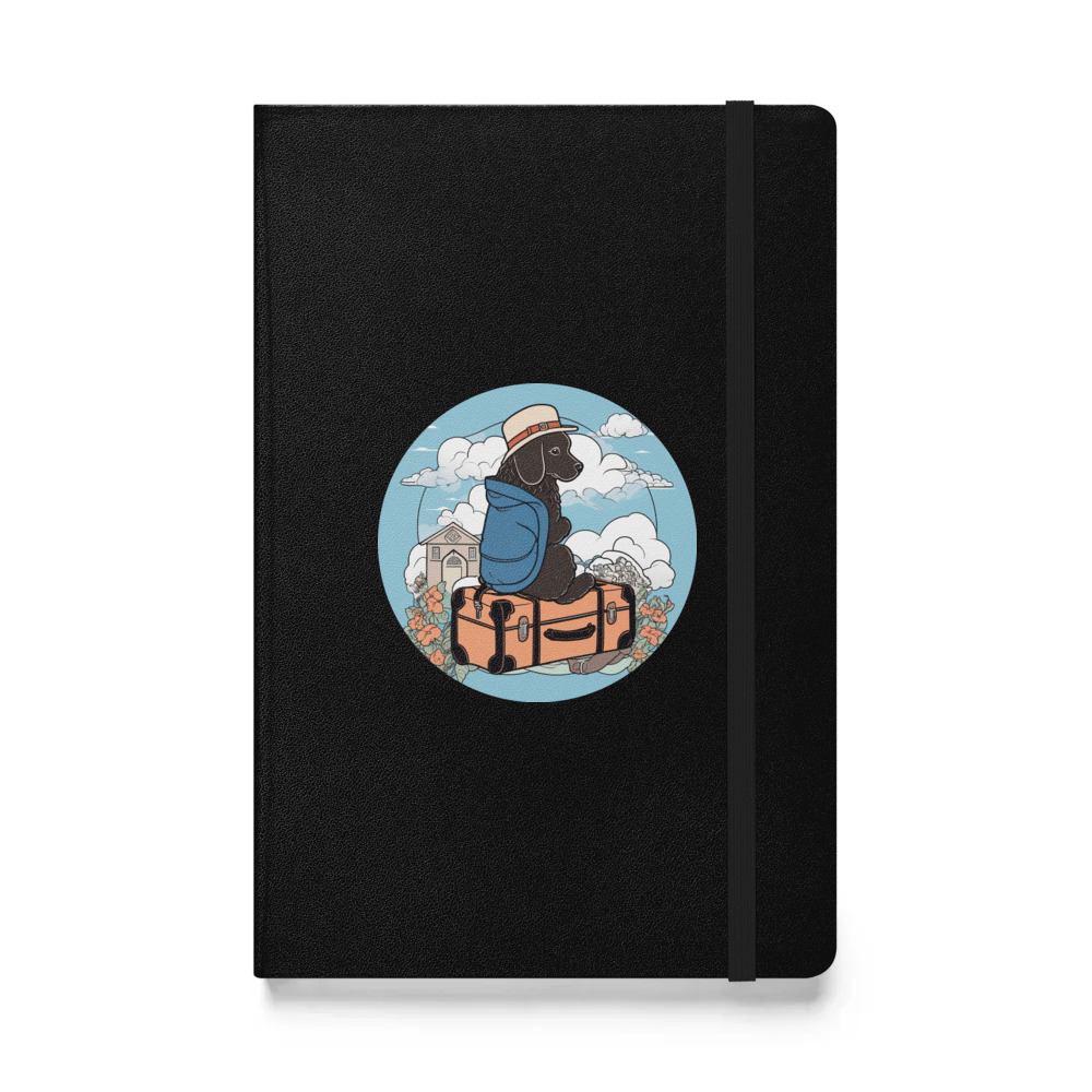 PugMug Custom Newfoundland Hardcover Bound Notebook