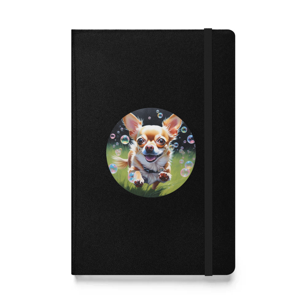 PugMug Custom Chihuahua Hardcover Bound Notebook