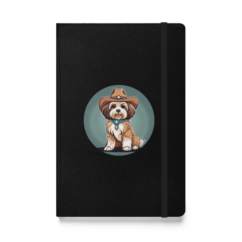 PugMug Custom Tan Havanese Dog Hardcover Bound Notebook