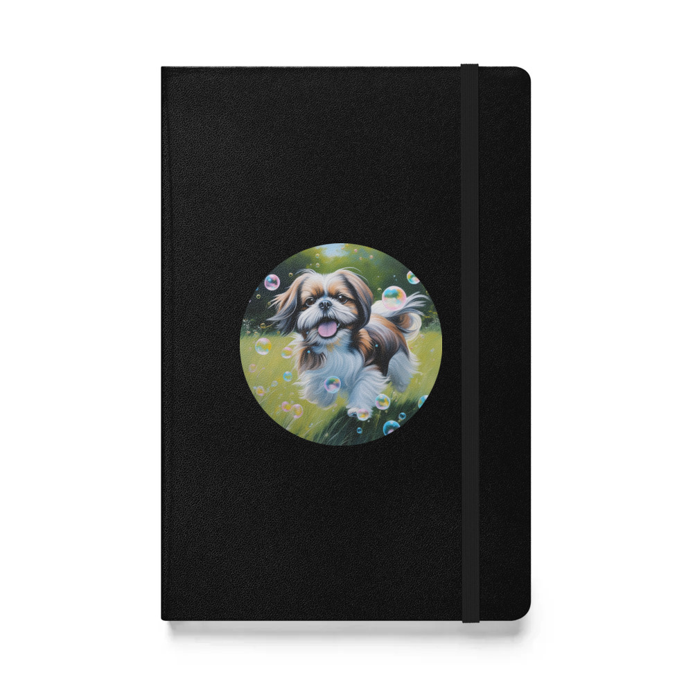PugMug Custom Shih Tzu Hardcover Bound Notebook