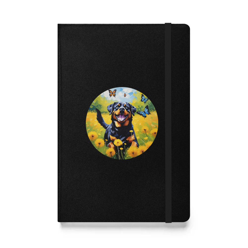 PugMug Custom Pet Hardcover Bound Notebook