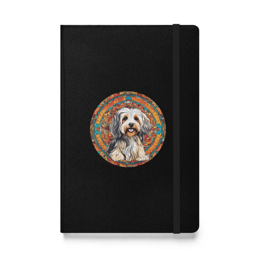 PugMug Custom Tan Havanese Dog Hardcover Bound Notebook