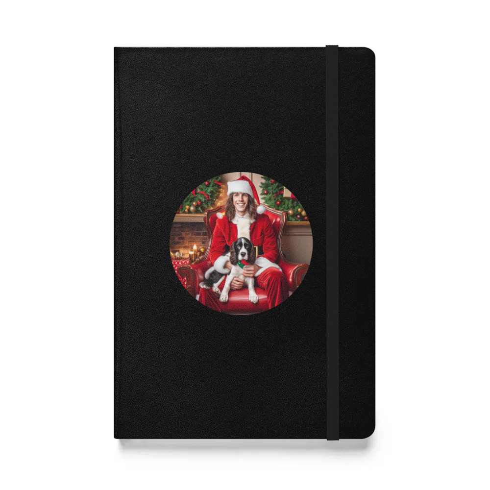 PugMug Custom English Springer Spaniel Hardcover Bound Notebook