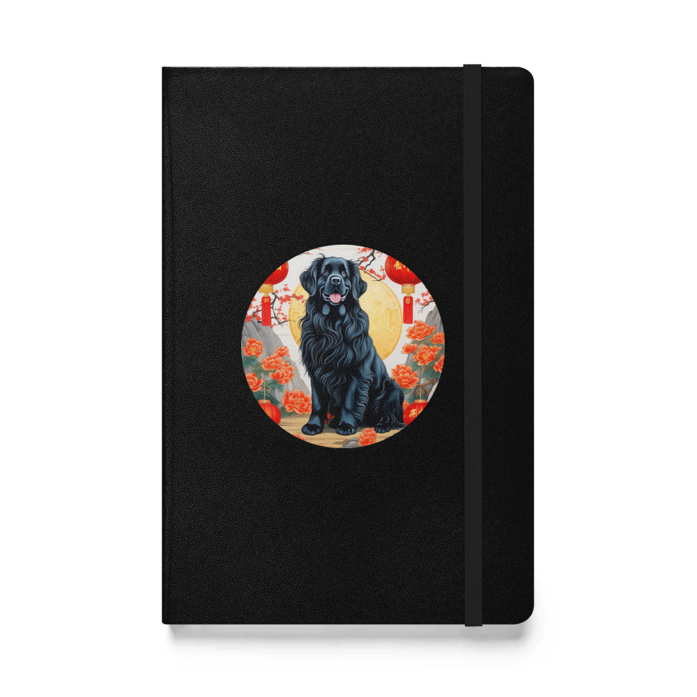 PugMug Custom Newfoundland Hardcover Bound Notebook