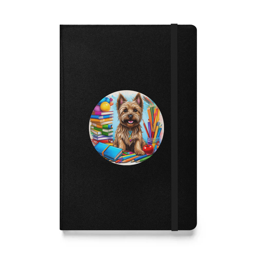 PugMug Custom Cairn Terrier Hardcover Bound Notebook