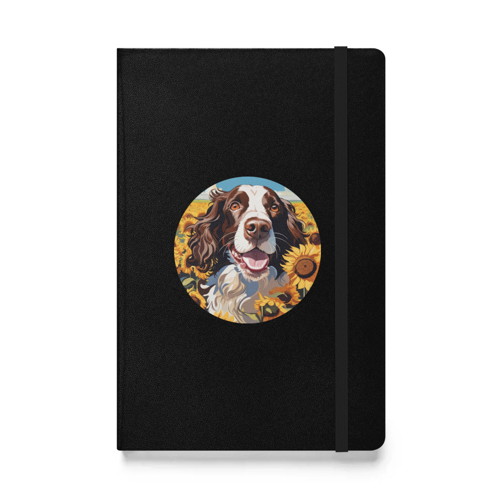 PugMug Custom English Springer Spaniel Hardcover Bound Notebook