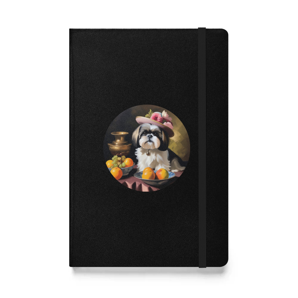 PugMug Custom Shih Tzu Hardcover Bound Notebook