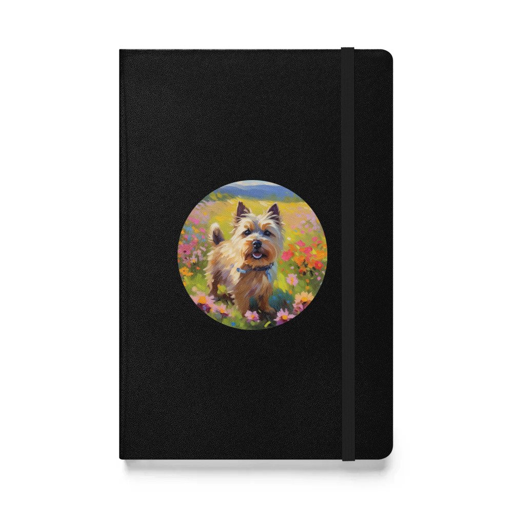 PugMug Custom Cairn Terrier Hardcover Bound Notebook